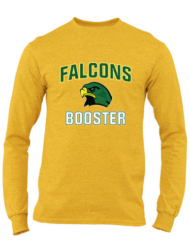 Huguenot Falcons Booster Men's LS T-Shirt