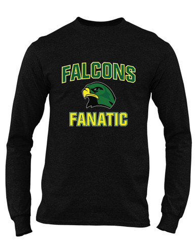 Huguenot Falcons Fanatic Men's LS T-Shirt