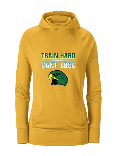 Huguenot Falcons Train Hard, Can't Lose Women's Hoodie