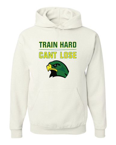 Huguenot Falcons Train Hard, Can't Lose Men's Premium Hoodie