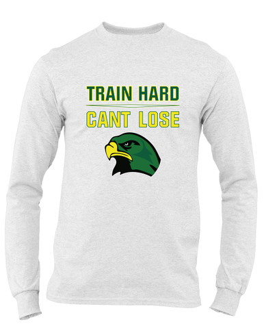 Huguenot Falcons Train Hard, Can't Lose Men's Premium LS T-Shirt