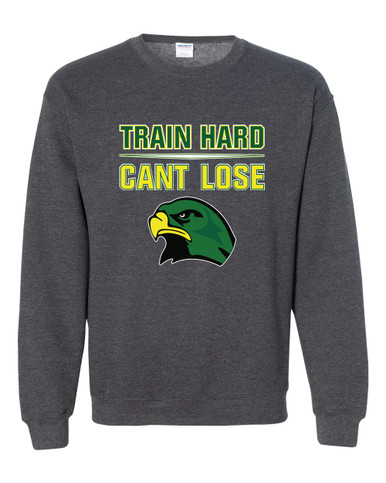 Huguenot Falcons Train Hard, Can't Lose Men's Sweatshirt