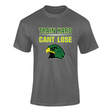 Huguenot Falcons Train Hard, Can't Lose Men's SS T-Shirt
