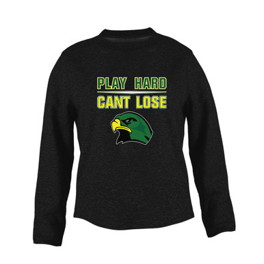 Huguenot Falcons Play Hard, Can't Lose Women's Sweatshirt