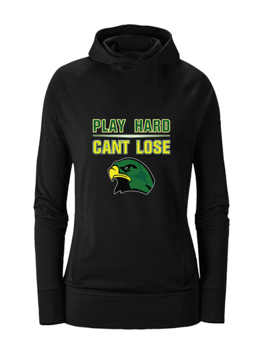 Huguenot Falcons Play Hard, Can't Lose Women's Hoodie