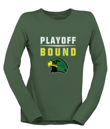 Huguenot Falcons Playoff Bound Women's Premium LS T-Shirt