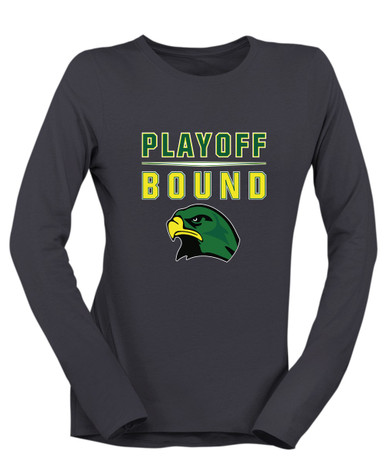 Huguenot Falcons Playoff Bound Women's LS T-Shirt