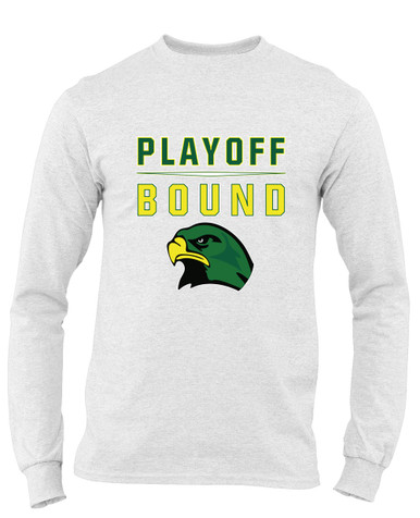 Huguenot Falcons Playoff Bound Men's LS T-Shirt