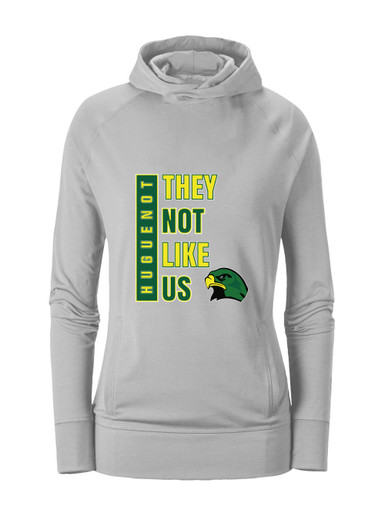 Huguenot Falcons They Not Like Us #1 Women's Hoodie