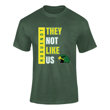 Huguenot Falcons They Not Like Us #1 Men's SS T-Shirt