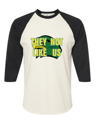 Huguenot Falcons They Not Like Us #2 Women's Baseball T-Shirt