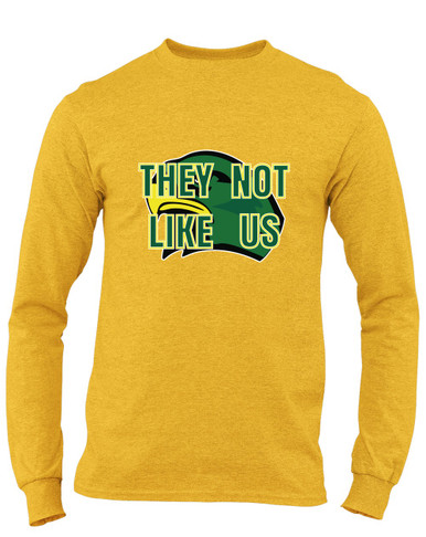 Huguenot Falcons They Not Like Us #2 Men's LS T-Shirt