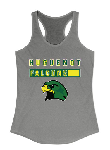 Huguenot Falcons Mascot #7 Women's Tank Top
