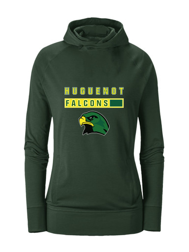 Huguenot Falcons Mascot #7 Women's Hoodie
