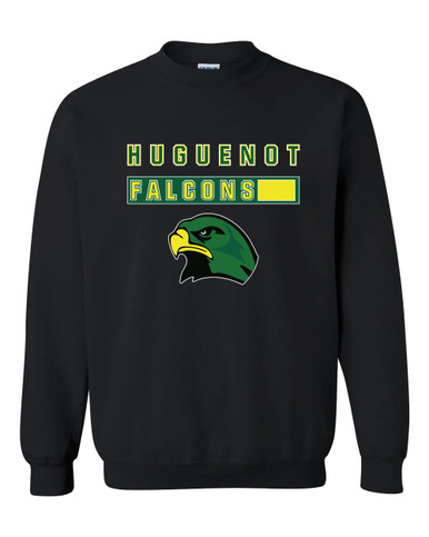 Huguenot Falcons Mascot #7 Men's Sweatshirt