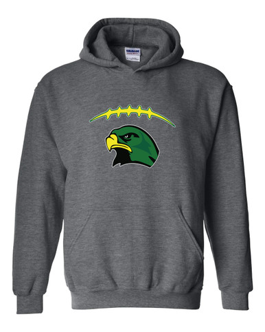 Huguenot Falcons Football #2 Men's Hoodie