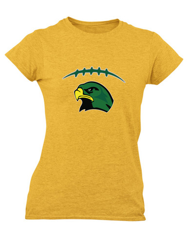 Huguenot Falcons Football #2 Women's SS T-Shirt