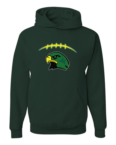 Huguenot Falcons Football #2 Men's Premium Hoodie