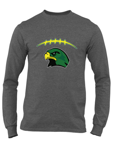 Huguenot Falcons Football #2 Men's LS T-Shirt