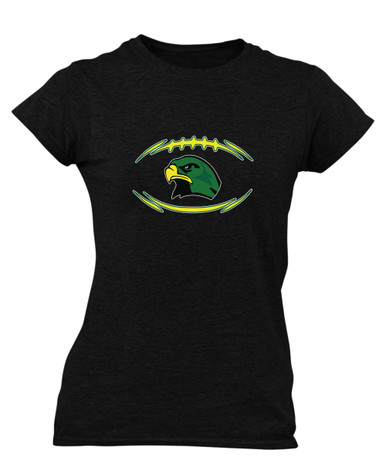 Huguenot Falcons Football #3 Women's SS T-Shirt