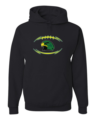 Huguenot Falcons Football #3 Men's Premium Hoodie