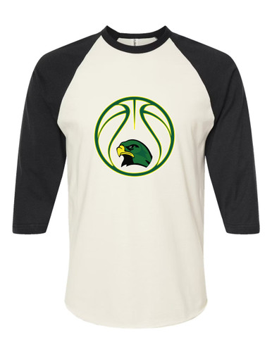 Huguenot Falcons Basketball #2 Women's Baseball T-Shirt