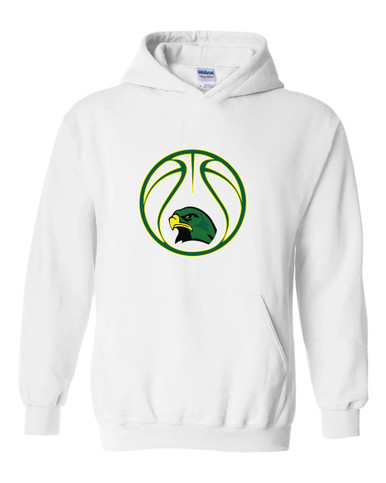 Huguenot Falcons Basketball #2 Men's Hoodie