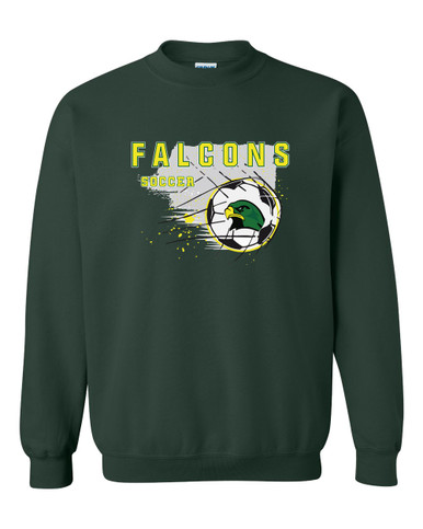 Huguenot Falcons Soccer #2 Men's Sweatshirt