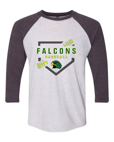 Huguenot Falcons Baseball #2 Women's Baseball T-Shirt