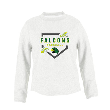 Huguenot Falcons Baseball #2 Women's Sweatshirt
