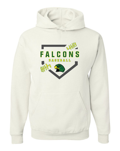Huguenot Falcons Baseball #2 Men's Premium Hoodie