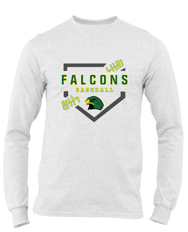 Huguenot Falcons Baseball #2 Men's Premium LS T-Shirt