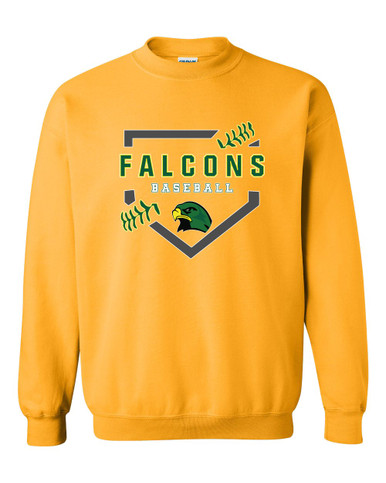 Huguenot Falcons Baseball #2 Men's Sweatshirt