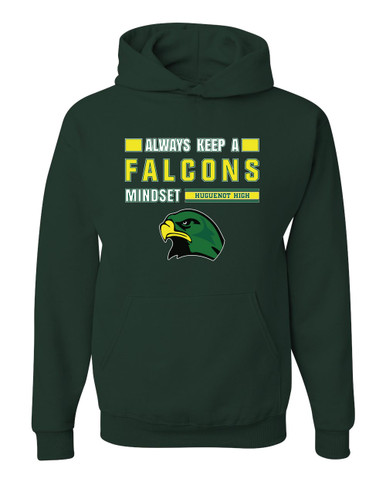 Huguenot Falcons Mindset Men's Premium Hoodie