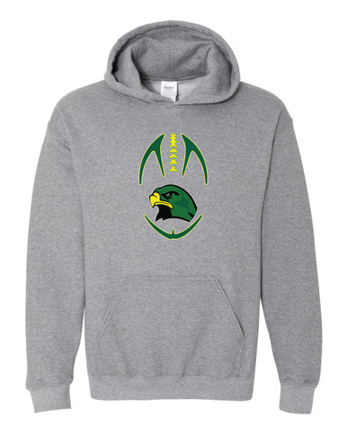 Huguenot Falcons Football #4 Men's Hoodie