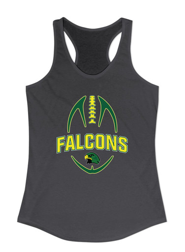 Huguenot Falcons Football #5 Women's Tank Top