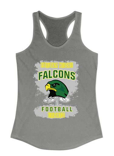 Huguenot Falcons Football #6 Women's Tank Top