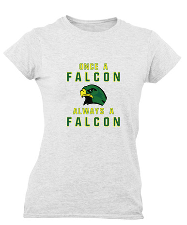 Huguenot Falcons Once A Women's SS T-Shirt