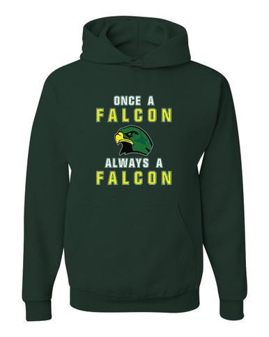 Huguenot Falcons Once A Men's Premium Hoodie