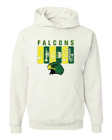 Huguenot Falcons Band # 2 Men's Premium Hoodie