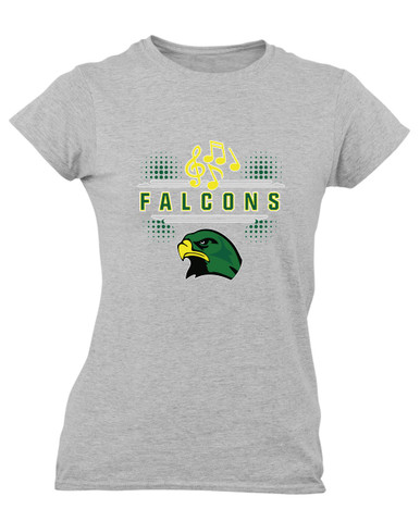 Huguenot Falcons Band # 3 Women's Premium SS T-Shirt