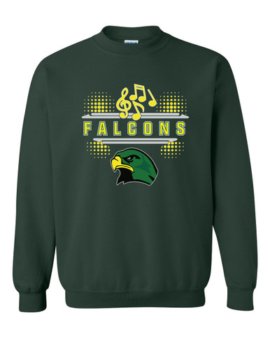 Huguenot Falcons Band # 3 Men's Sweatshirt