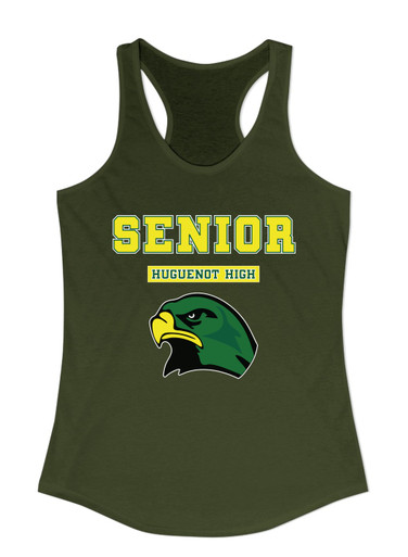 Huguenot Falcons Senior #2 Women's Tank Top