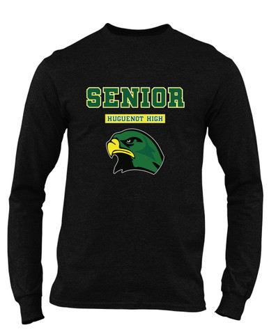 Huguenot Falcons Senior #2 Men's Premium LS T-Shirt
