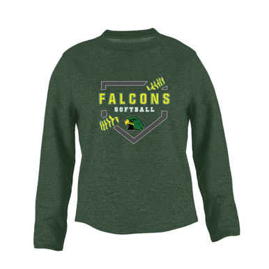Huguenot Falcons Softball #2 Women's Sweatshirt