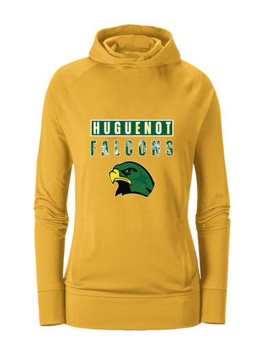 Huguenot Falcons Mascot #9 Women's Hoodie