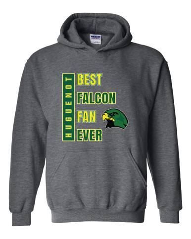 Huguenot Falcons Best Falcon Fan Men's Hoodie