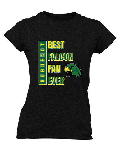 Huguenot Falcons Best Falcon Fan Women's SS T-Shirt