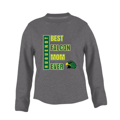 Huguenot Falcons Best Falcon Mom Women's Sweatshirt