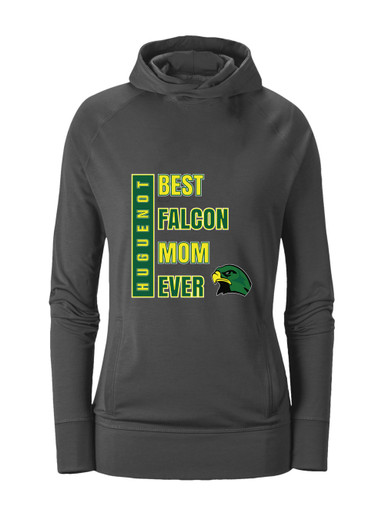 Huguenot Falcons Best Falcon Mom Women's Hoodie